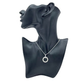 ブルガリ BVLGARI ブルガリブルガリサークルネックレス ホワイトゴールド 750 ダイヤモンド ジュエリー