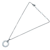 ブルガリ BVLGARI ブルガリブルガリサークルネックレス ホワイトゴールド 750 ダイヤモンド ジュエリー