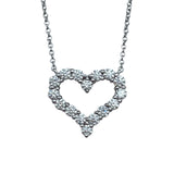 ティファニー TIFFANY＆CO センチメンタルハートネックレス プラチナ Pt950 ジュエリー