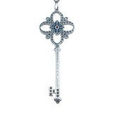 ティファニー TIFFANY＆CO ピクトリアキーネックレス ホワイトゴールドxプラチナ Pt950/Au750 ジュエリー