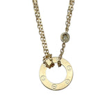 カルティエ Cartier ラブサークルネックレス ゴールド Au750 ジュエリー