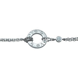 カルティエ Cartier ラブサークルブレス ホワイトゴールド 750 ダイヤモンド ジュエリー