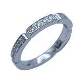 カルティエ Cartier マイヨンパンテールダイヤリング ホワイトゴールド Au750 ジュエリー