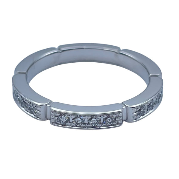 カルティエ Cartier マイヨンパンテールダイヤリング ホワイトゴールド Au750 ジュエリー