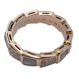 ブルガリ BVLGARI セルペンティ ヴァイパー リング ピンクゴールド Au750 ジュエリー
