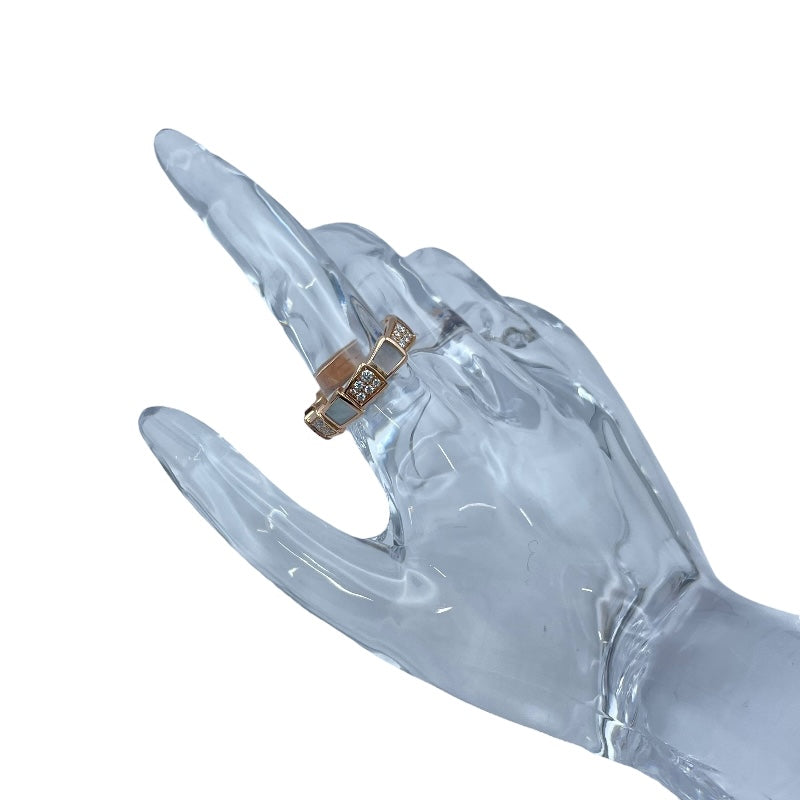 ブルガリ BVLGARI セルペンティ ヴァイパー リング ピンクゴールド Au750 ジュエリー