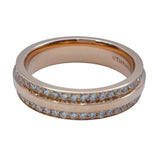 ティファニー TIFFANY＆CO Tナローリング ピンクゴールド Au750 ジュエリー