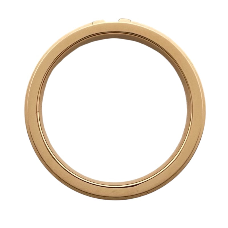 ティファニー TIFFANY＆CO Tナローリング ピンクゴールド Au750 ジュエリー