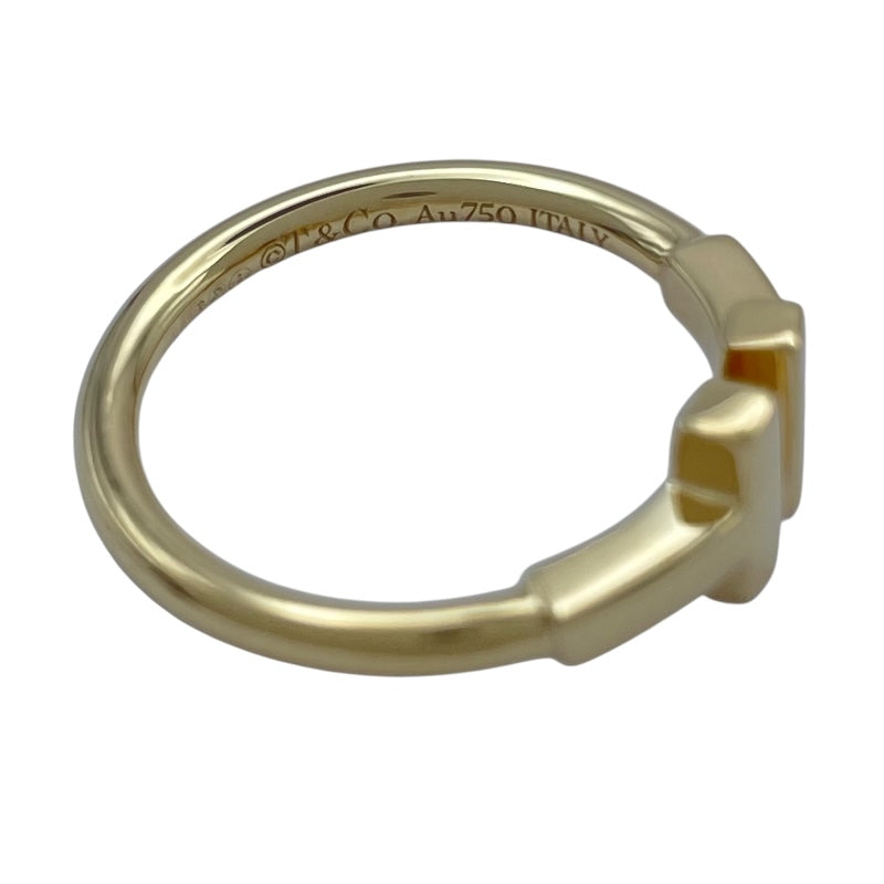 ティファニー TIFFANY＆CO Tワイヤーリング ゴールド Au750 ジュエリー