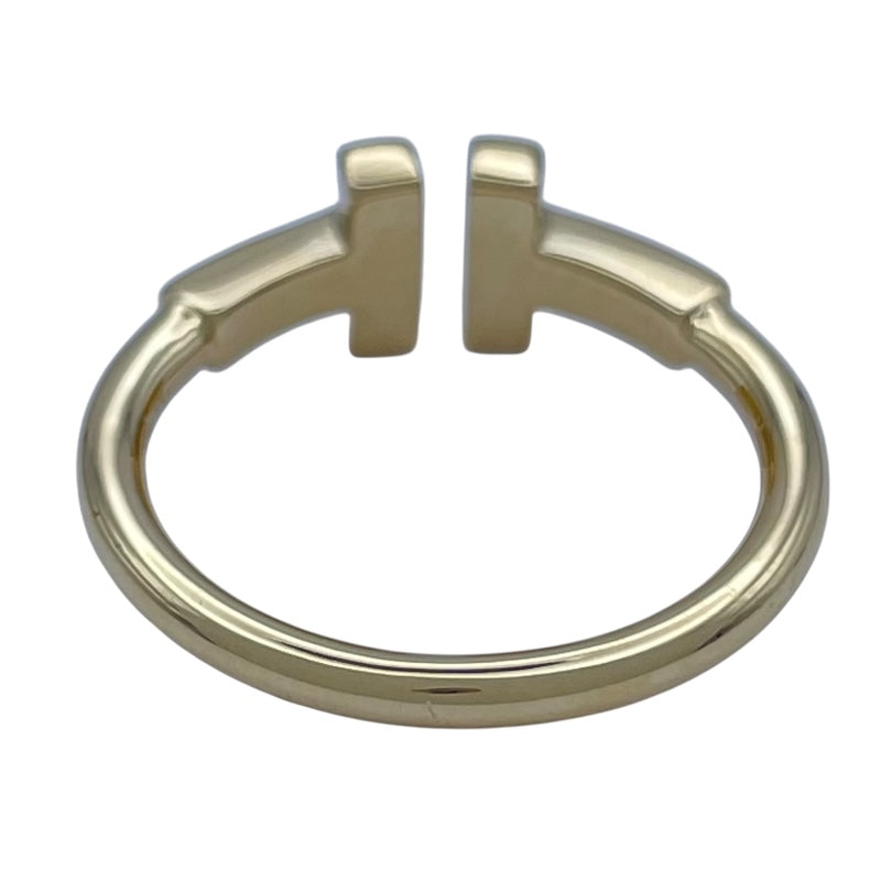 ティファニー TIFFANY＆CO Tワイヤーリング ゴールド Au750 ジュエリー