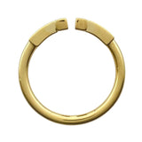 ティファニー TIFFANY＆CO Tワイヤーリング ゴールド Au750 ジュエリー