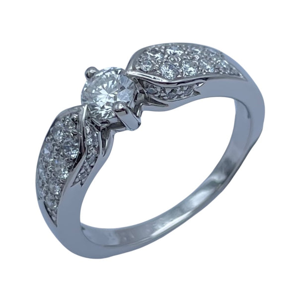 ショーメ CHAUMET プリュムリング プラチナ Pt950 ジュエリー