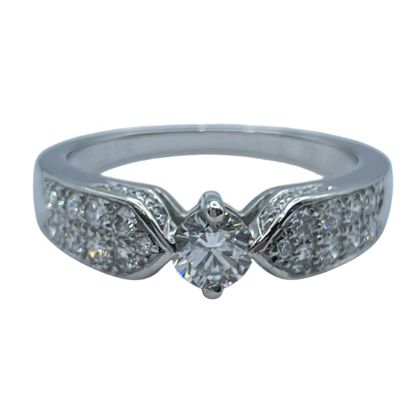 ショーメ CHAUMET プリュムリング プラチナ Pt950 ジュエリー