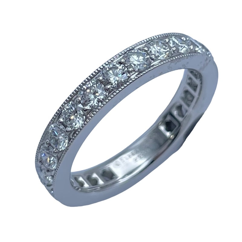 ティファニー TIFFANY＆CO フルエタニティリング プラチナ Pt950 ジュエリー