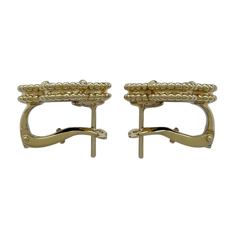 ヴァンクリーフ＆アーペル Van Cleef & Arpels ヴィンテージアルハンブラピアス ゴールド Au750 オニキス ジュエリー