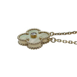 ヴァンクリーフ＆アーペル Van Cleef & Arpels ヴィンテージアルハンブラネックレス ゴールド Au750 コールドシェル ジュエリー