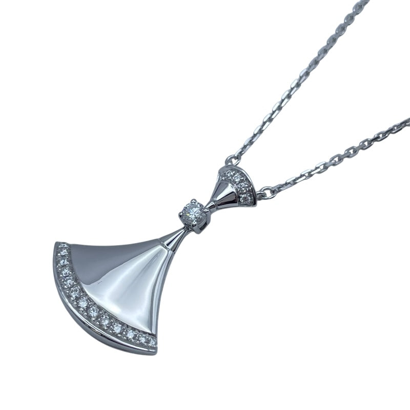 ブルガリ BVLGARI ディーヴァネックレス ホワイトゴールド 750 ジュエリー