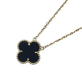 ヴァンクリーフ＆アーペル Van Cleef & Arpels ヴィンテージアルハンブラネックレス ゴールド Au750 オニキス ジュエリー