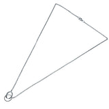 カルティエ Cartier ベビーラブネックレス ホワイトゴールド 750 ジュエリー