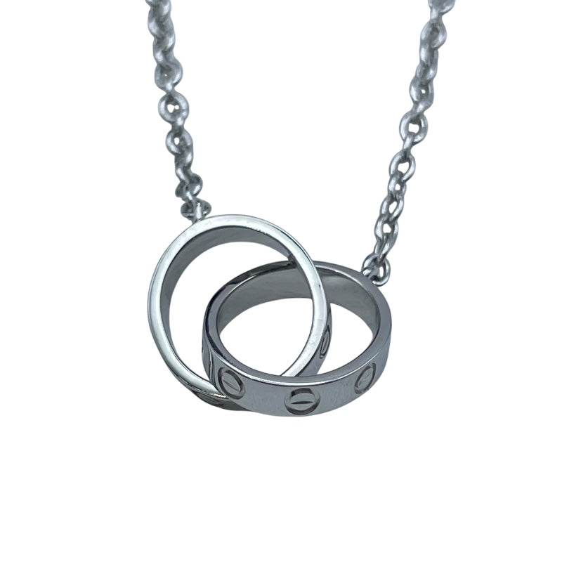 カルティエ Cartier ベビーラブネックレス ホワイトゴールド 750 ジュエリー