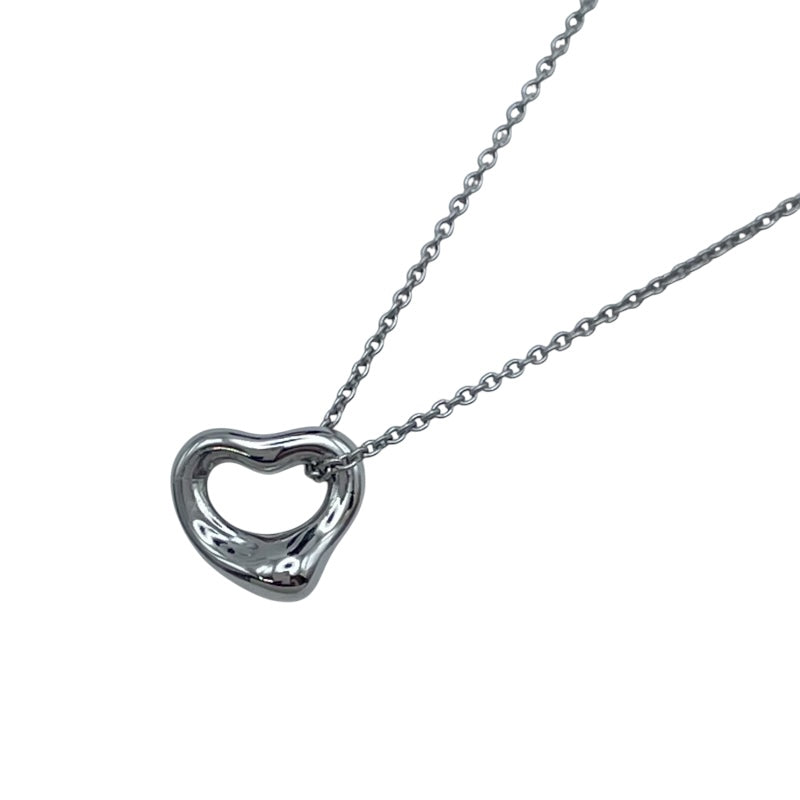 ティファニー TIFFANY＆CO オープンハートネックレス プラチナ Pt950 ジュエリー