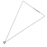 ティファニー TIFFANY＆CO オープンハートネックレス プラチナ Pt950 ジュエリー