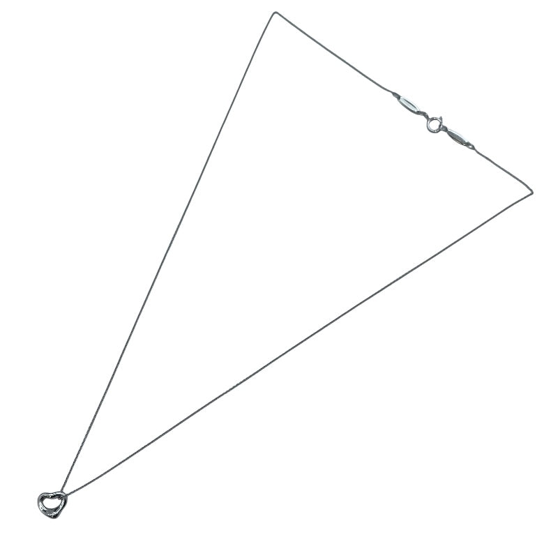 ティファニー TIFFANY＆CO オープンハートネックレス プラチナ Pt950 ジュエリー