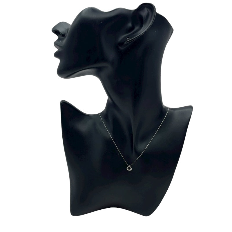 ティファニー TIFFANY＆CO オープンハートネックレス プラチナ Pt950 ジュエリー