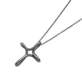 ティファニー TIFFANY＆CO インフィニティクロス ネックレス シルバー Pt950 ジュエリー