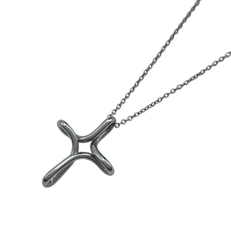 ティファニー TIFFANY＆CO インフィニティクロス ネックレス シルバー Pt950 ジュエリー