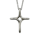 ティファニー TIFFANY＆CO インフィニティクロス ネックレス シルバー Pt950 ジュエリー