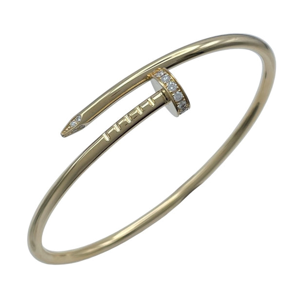 カルティエ Cartier ジュストアンクルダイヤブレス ゴールド ジュエリー