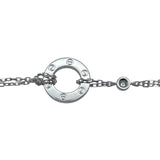 カルティエ Cartier サブサークルブレスレット ホワイトゴールド Au750 ダイヤモンド ジュエリー