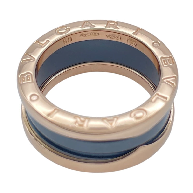 ブルガリ BVLGARI ビーゼロワンリング ピンクゴールド Au750 ジュエリー