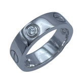 カルティエ Cartier ラブリング(3PD) ホワイトゴールド 750 ジュエリー