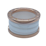 ブルガリ BVLGARI ビーゼロワンリング4バンド(M) ピンクゴールド Au750 ジュエリー