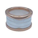 ブルガリ BVLGARI ビーゼロワンリング4バンド(M) ピンクゴールド Au750 ジュエリー