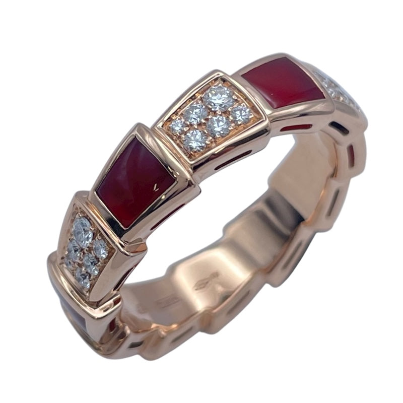 ブルガリ BVLGARI セルペンティリング ピンクゴールド Au750 ジュエリー