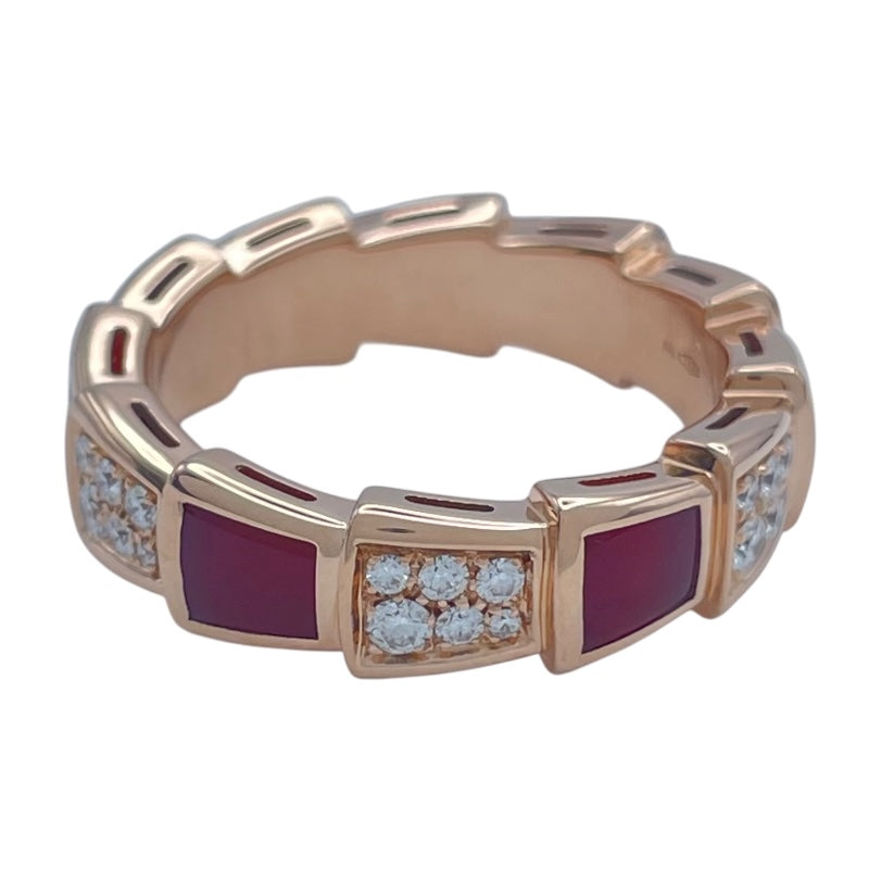 ブルガリ BVLGARI セルペンティリング ピンクゴールド Au750 ジュエリー
