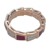 ブルガリ BVLGARI セルペンティリング ピンクゴールド Au750 ジュエリー