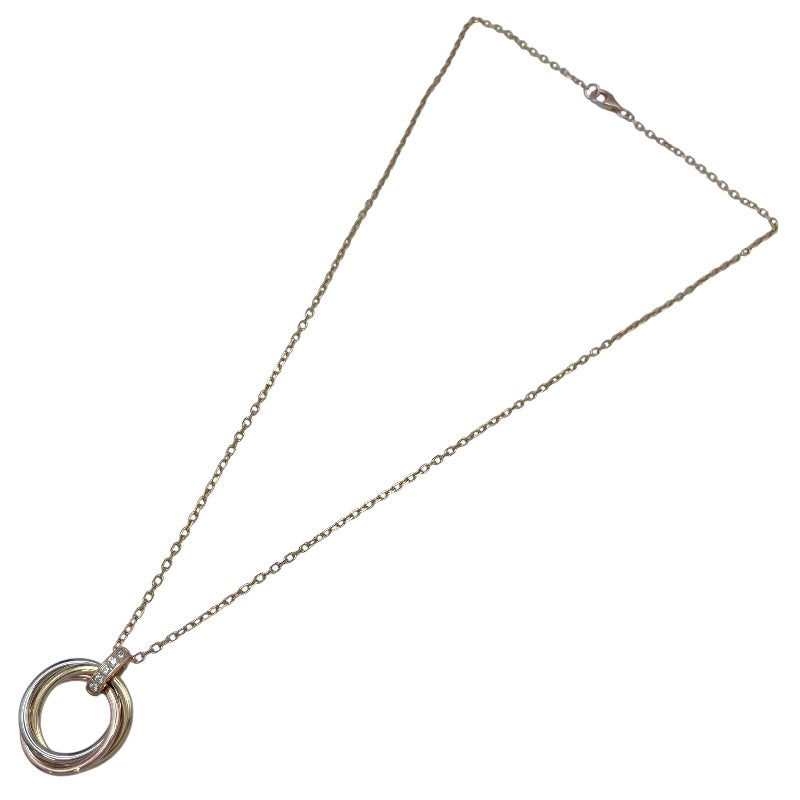 カルティエ Cartier トリニティダイヤネックレス ピンクゴールド 750 ジュエリー