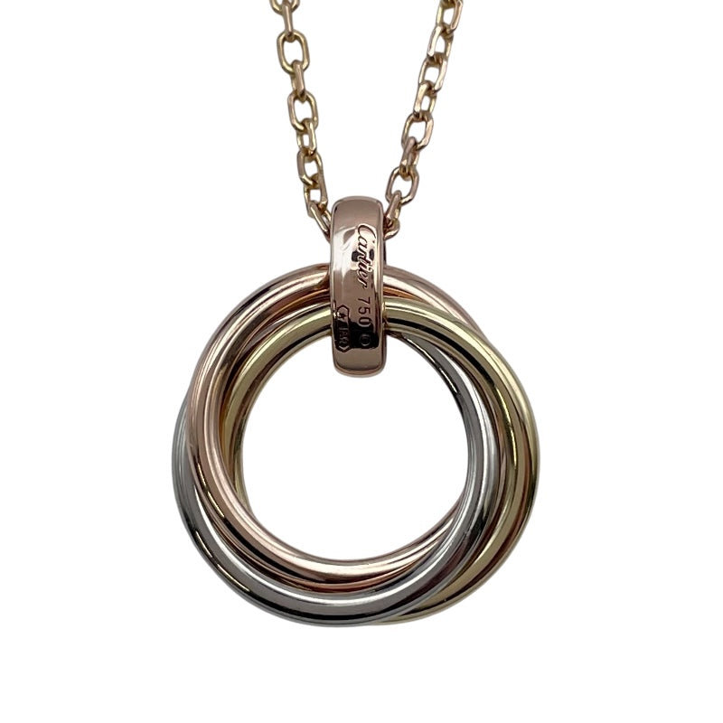 カルティエ Cartier トリニティダイヤネックレス ピンクゴールド 750 ジュエリー