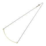 ティファニー TIFFANY＆CO Tスマイルネックレスラージ ゴールド Au750 ジュエリー