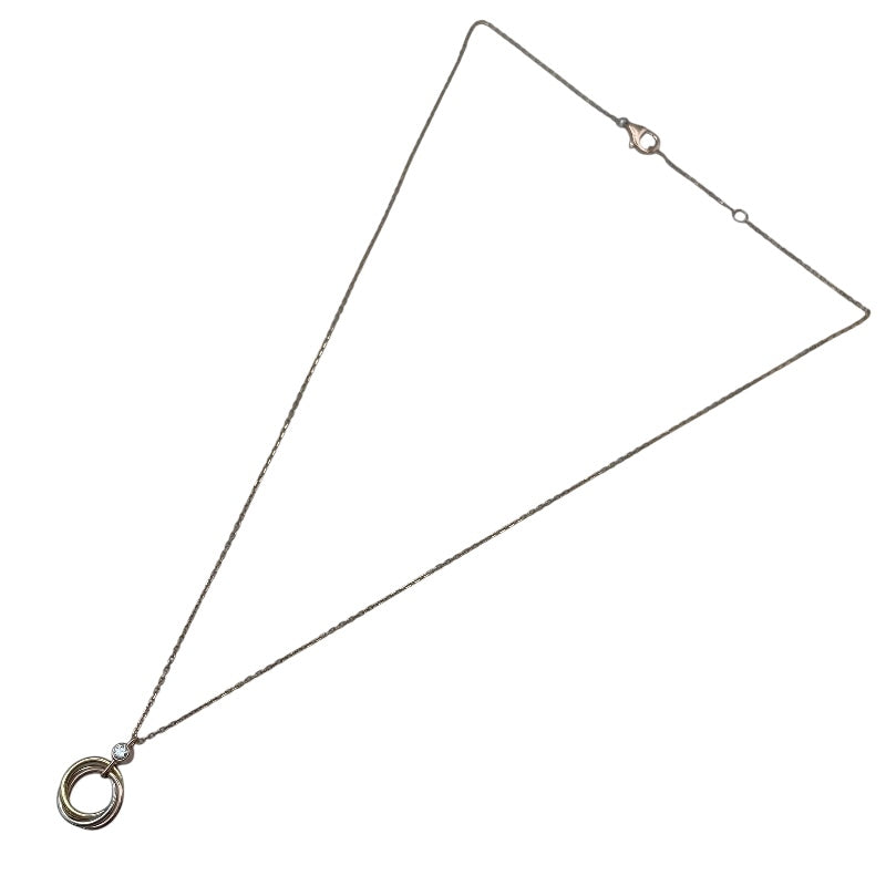 カルティエ Cartier ベビートリニティネックレス ピンクゴールド Au750 ジュエリー