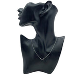 Tスマイルネックレスダイヤミニ ホワイトゴールド A750 ジュエリー