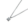 ティファニー TIFFANY＆CO ソリティアネックレス プラチナ Pt950 ジュエリー