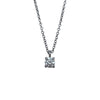 ティファニー TIFFANY＆CO ソリティアネックレス プラチナ Pt950 ジュエリー