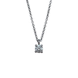 ティファニー TIFFANY＆CO ソリティアネックレス プラチナ Pt950 ジュエリー