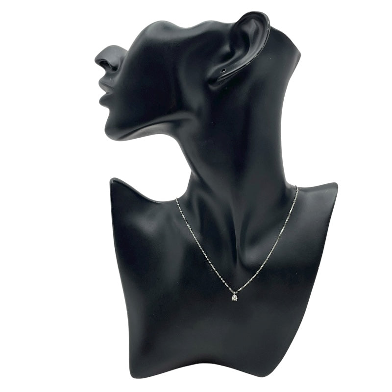 ティファニー TIFFANY＆CO ソリティアネックレス プラチナ Pt950 ジュエリー