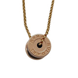 ブルガリ BVLGARI ビーゼロワンエレメントネックレス ゴールドxステンレススチール K18SS ジュエリー